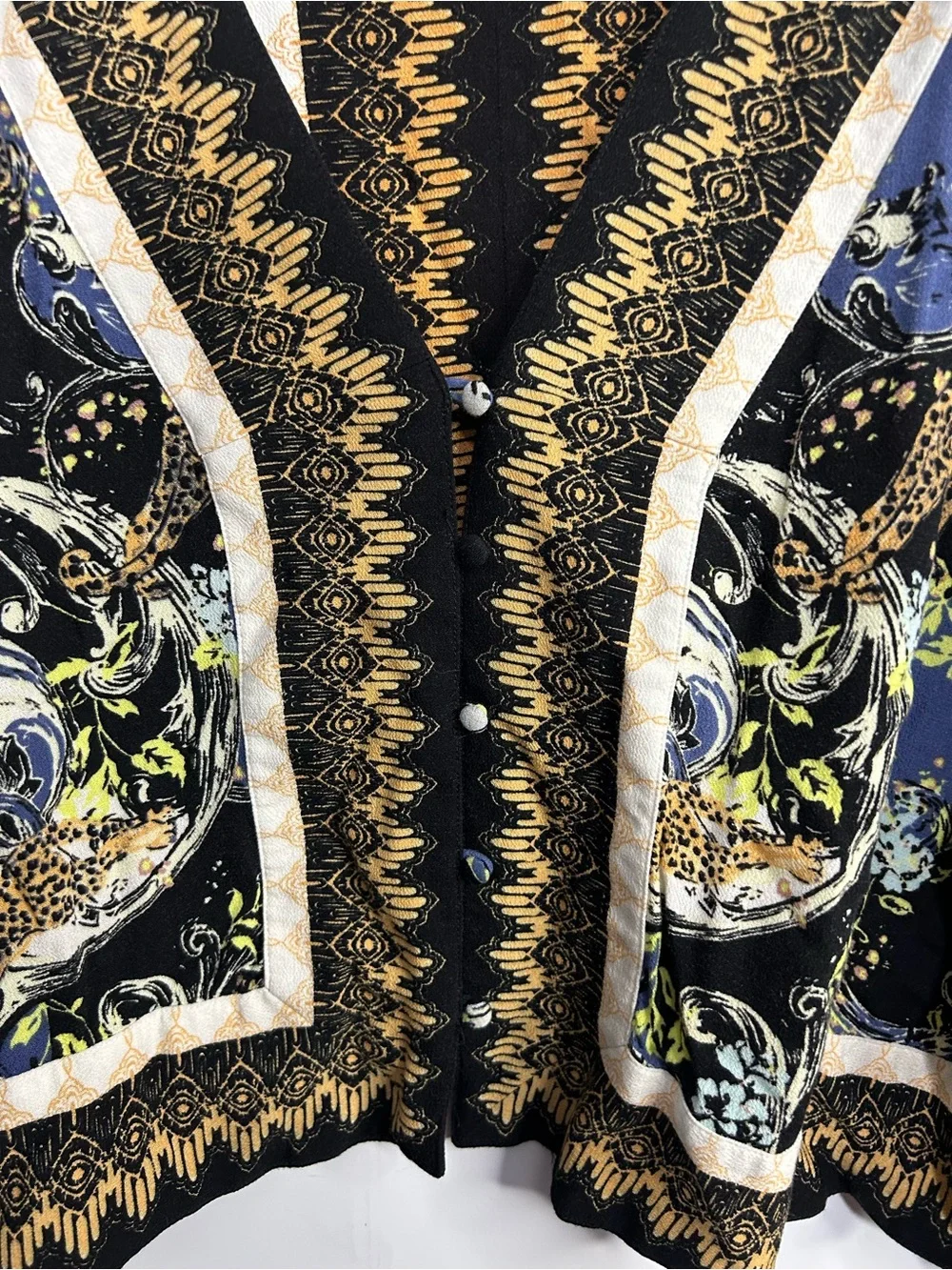 Free People Catch Me If You Can Boho Kimono Blouse‎ Medium